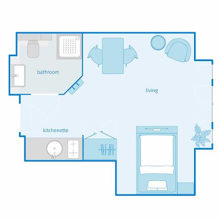 Smartments Business Hamburg Aussenalster公寓式酒店 外观 照片