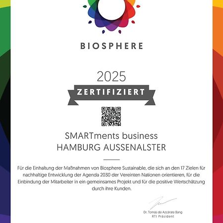 Smartments Business Hamburg Aussenalster公寓式酒店 外观 照片